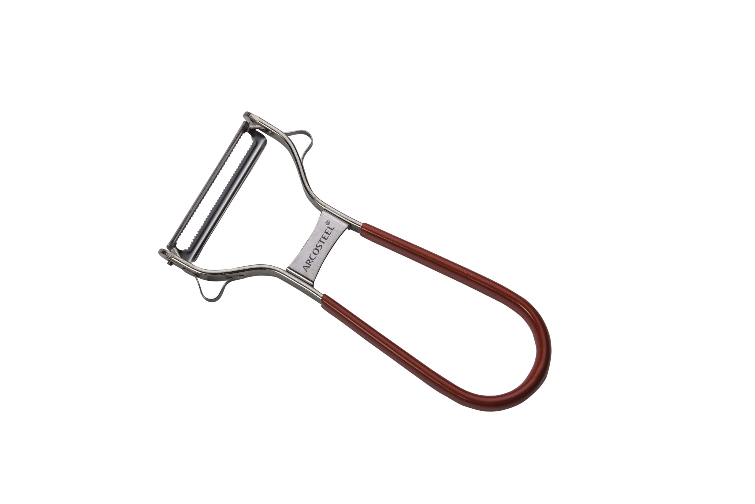 PEELER PRO קולפן Y - להב משונן דו צדדי - ידית עם כיסוי אדום 12/24