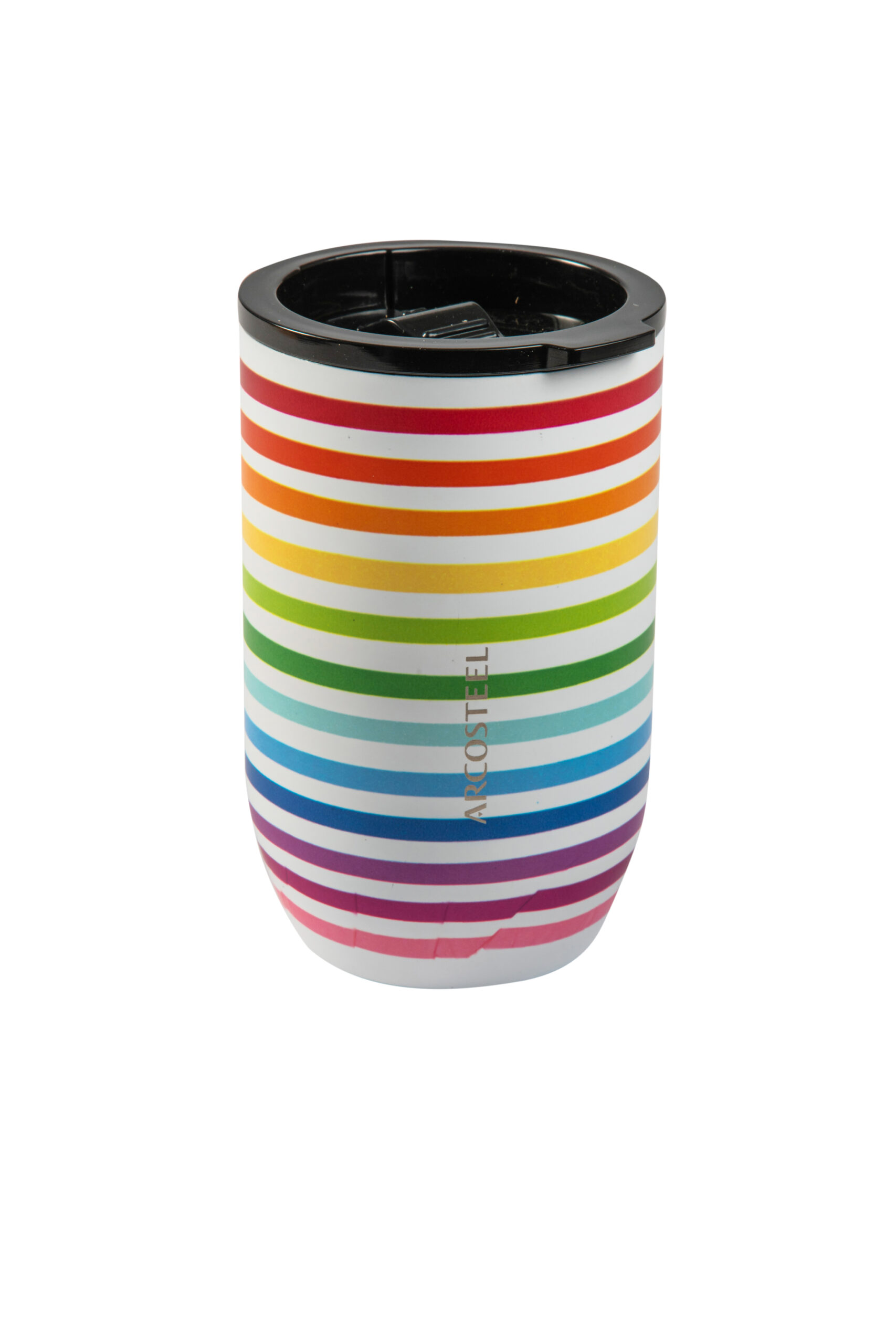כוס טרמי נירוסטה 380 מל STRIPE 6/24 אריזת מתנה