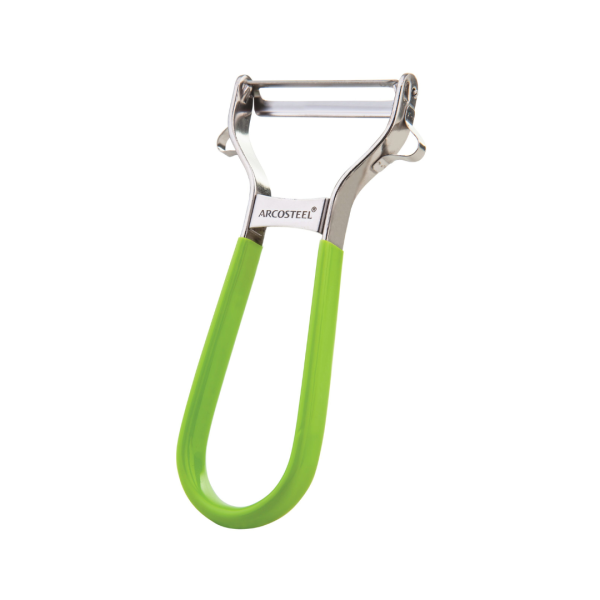 PEELER PRO קולפן Y &#8211; להב חלק דו צדדי &#8211; ידית עם כיסוי ירוק  12/24, אוקטו סטייל